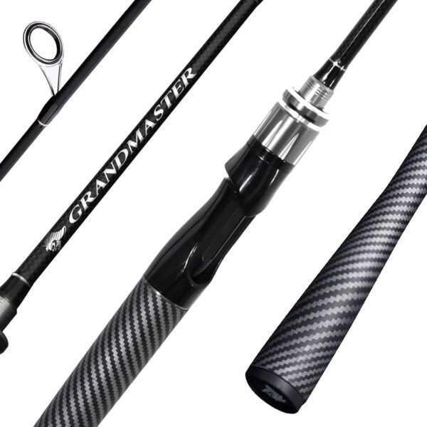 Fishing Rod HIGH Tonnage Carbon Cloth 6000g Weight Test Smooth Ceramic