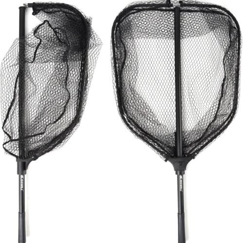 Retractable Fishing Net Telescoping Foldable Landing Net Pole Folding Landing Net For Fly Fishing Catching Net