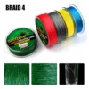 100M Fishing Line 4 Strands Multifilament Super Strong Braided Wire 6 100Lb Pe Carp Fishing Smoother Fishing Wire