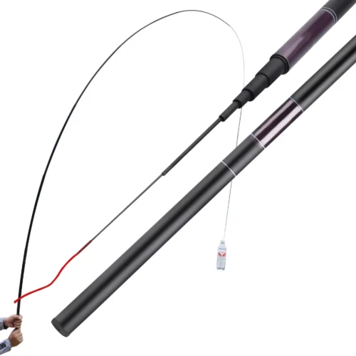 Fishing Rod Medium Hard Fishing Pole Powerful Travel Fishing Tackle Spinng Rod