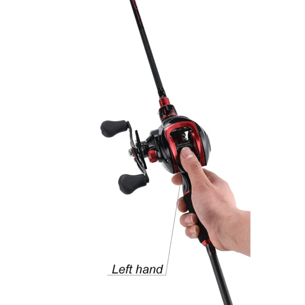 Sougayilang1 8m 2 1m Carbon Fiber Ultralight Rod And high quality Fishing Reel Gear Ratio 7 2 1 19 1 17 1BB Suitable for fresh water and sea water Max Pull 10kg