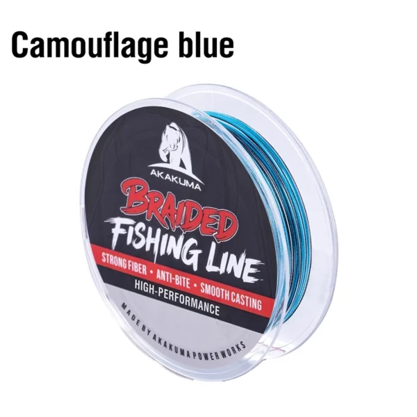 100M Fishing Line 4 Strands Multifilament Super Strong Braided Wire 6 100Lb Pe Carp Fishing Smoother Fishing Wire