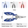 Curved Mouth Fishing Pliers Stainless Steel Road Pliers Multifunctional Strong Horse Fishing Line Scissors Hook Pliers