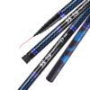 Telescopic Fishing Rod Carbon Fiber Ultra Light 64CM Joran Tegek Fishing Pole Portable Dan Anti lik NanotechTravel Rod And Free Fishing Hooks for Stream Carp Fishing