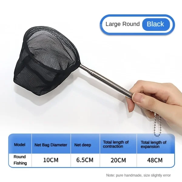 Aquarium ultra dense net 3D small net fry net pond fish net fish catching