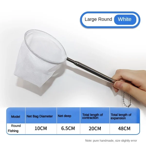 Aquarium ultra dense net 3D small net fry net pond fish net fish catching