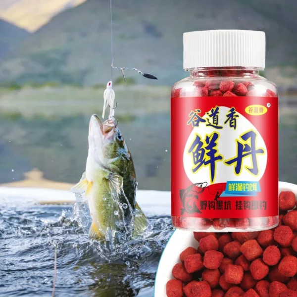 1 Bottle Fresh Wet Bait Lazy People Pellet Bait Crucian Carp Grass Carp Freshwater Fishes Fodder For Fishing