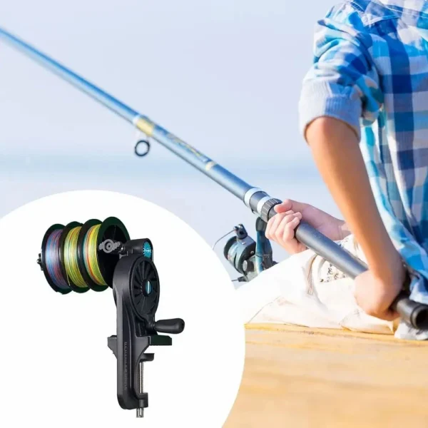 High Speed Fishing Line Spooling Tool for Easy Fishing Line Management Fishing Reel Spooler Fishing Line Winders Spooler