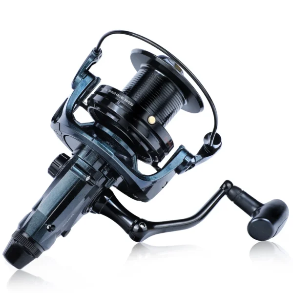 Full Metal Fishing Reel With Eva Handle Spinning Reel Drag Power 30kg Free Wire Cup