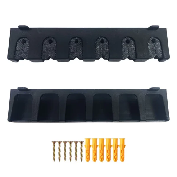 Fishing Rod Stand 6 Slot Display Rack Vertical Horizontal Bracket Pancing Joran Holder Gear