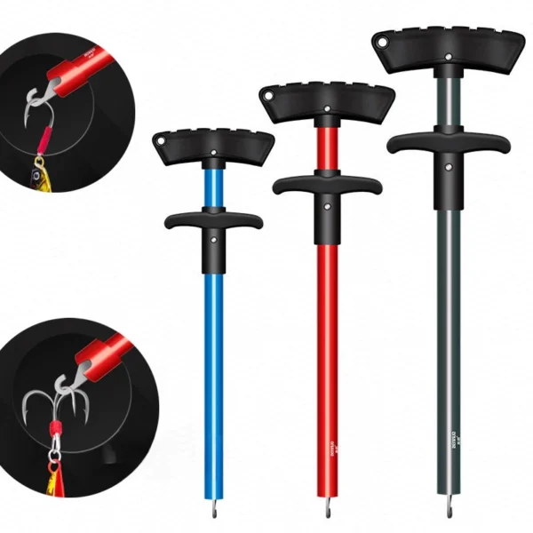 Fishing Hook Remover with Squeeze Puller Handle Fishing Lure Hook Extractor Puller Fish Hook Tool