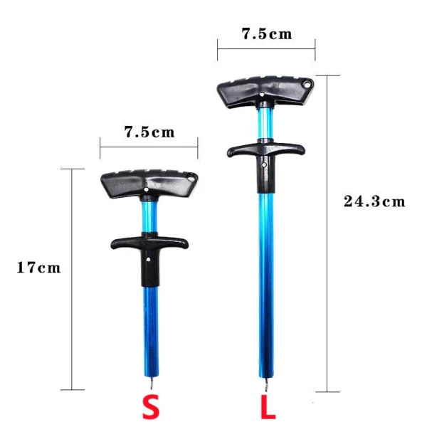 Fishing Hook Remover with Squeeze Puller Handle Fishing Lure Hook Extractor Puller Fish Hook Tool