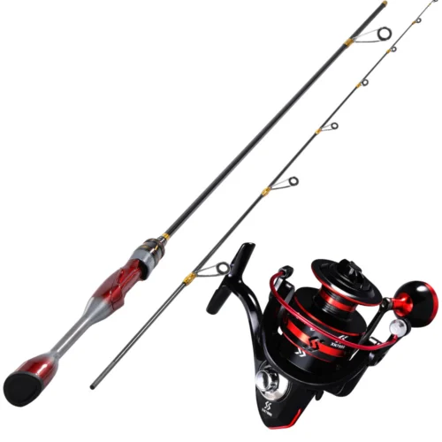 fishing set 1 8m sections portable fishing rod