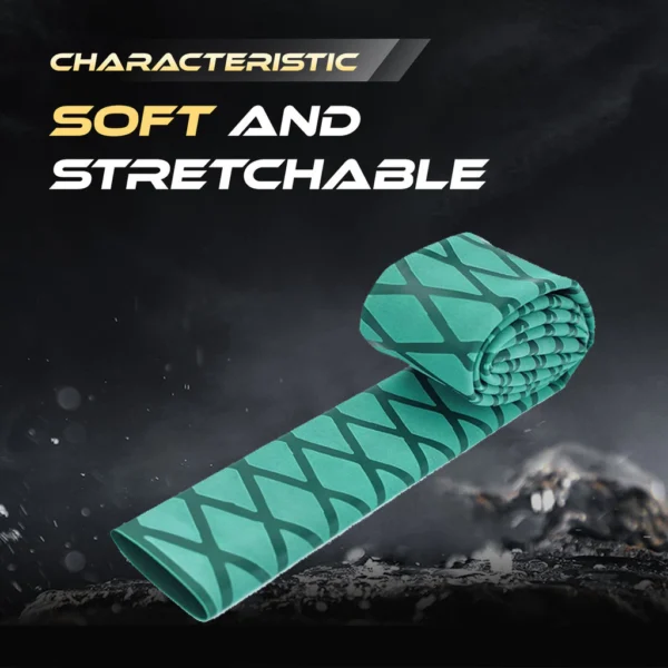 Anti Slip 30mm 35mm Heat Shrink Wrap Cover Rod Pancing Waterproof